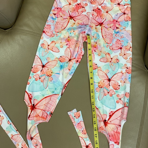 Leggings Yoga Pants Butterfly Print by Cocoleggings - S/M - Picture 8 of 8